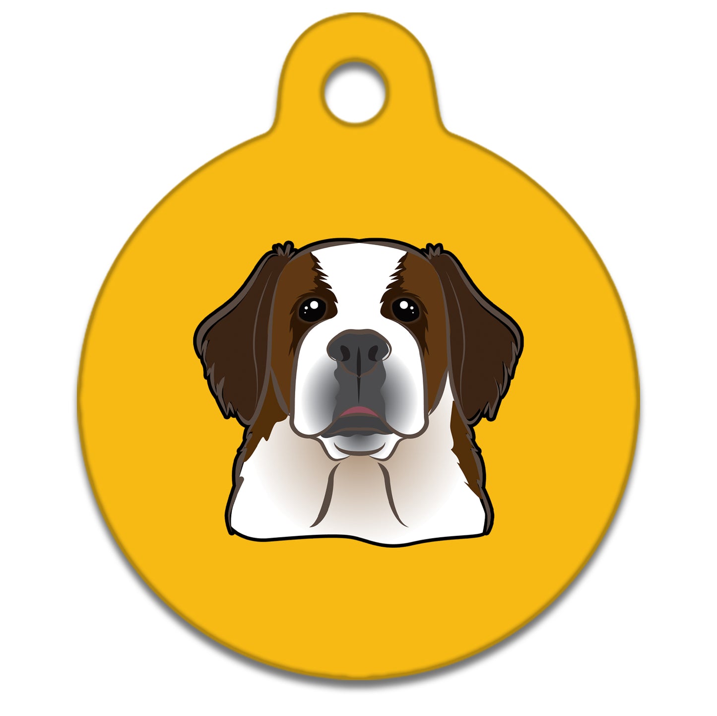 31mm Diameter Medium Size - Saint Bernard Dog