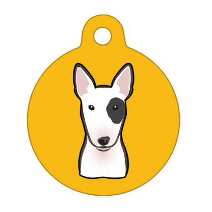 25mm Diameter Small Size - Bull Terrier Dog