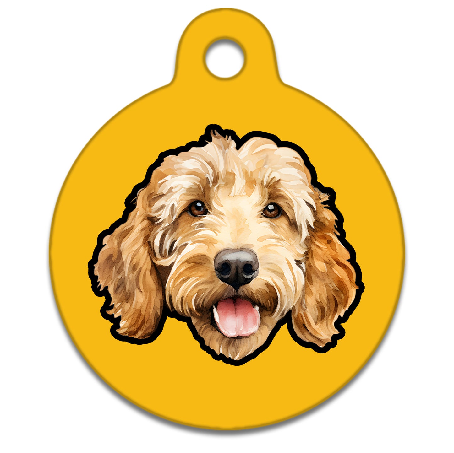 31mm Diameter Medium Size - Doodle Dog