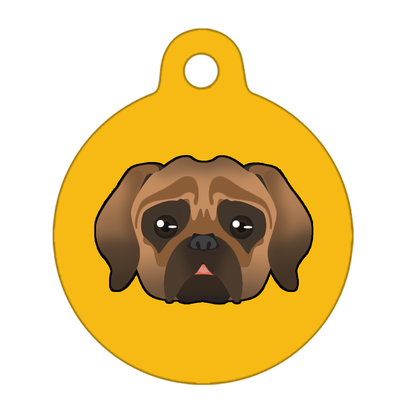 31mm Diameter Medium Size - Puggle Dog