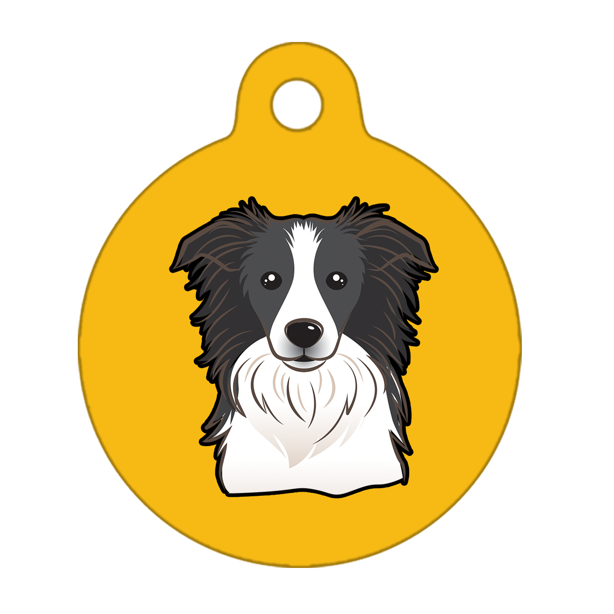 31mm Diameter Medium Size - Border Collie Dog