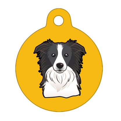 31mm Diameter Medium Size - Border Collie Dog