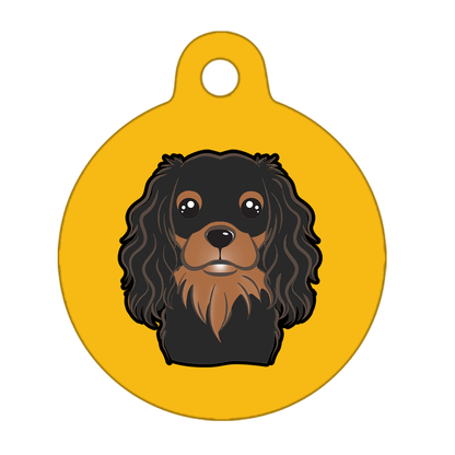 31mm Diameter Medium Size - Cavalier King Charles Spaniel Dog