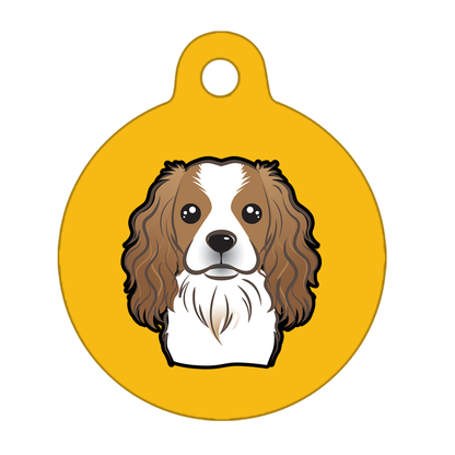 31mm Diameter Medium Size - Cavalier King Charles Spaniel Dog