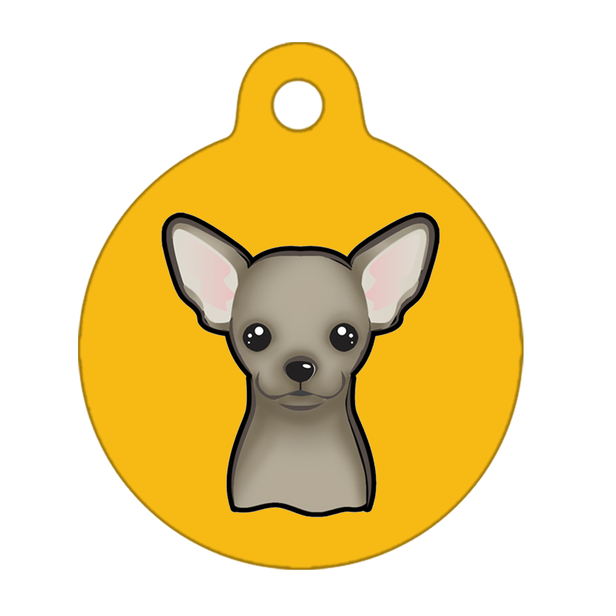 38mm Diameter Large Size - Chihuahua Dog