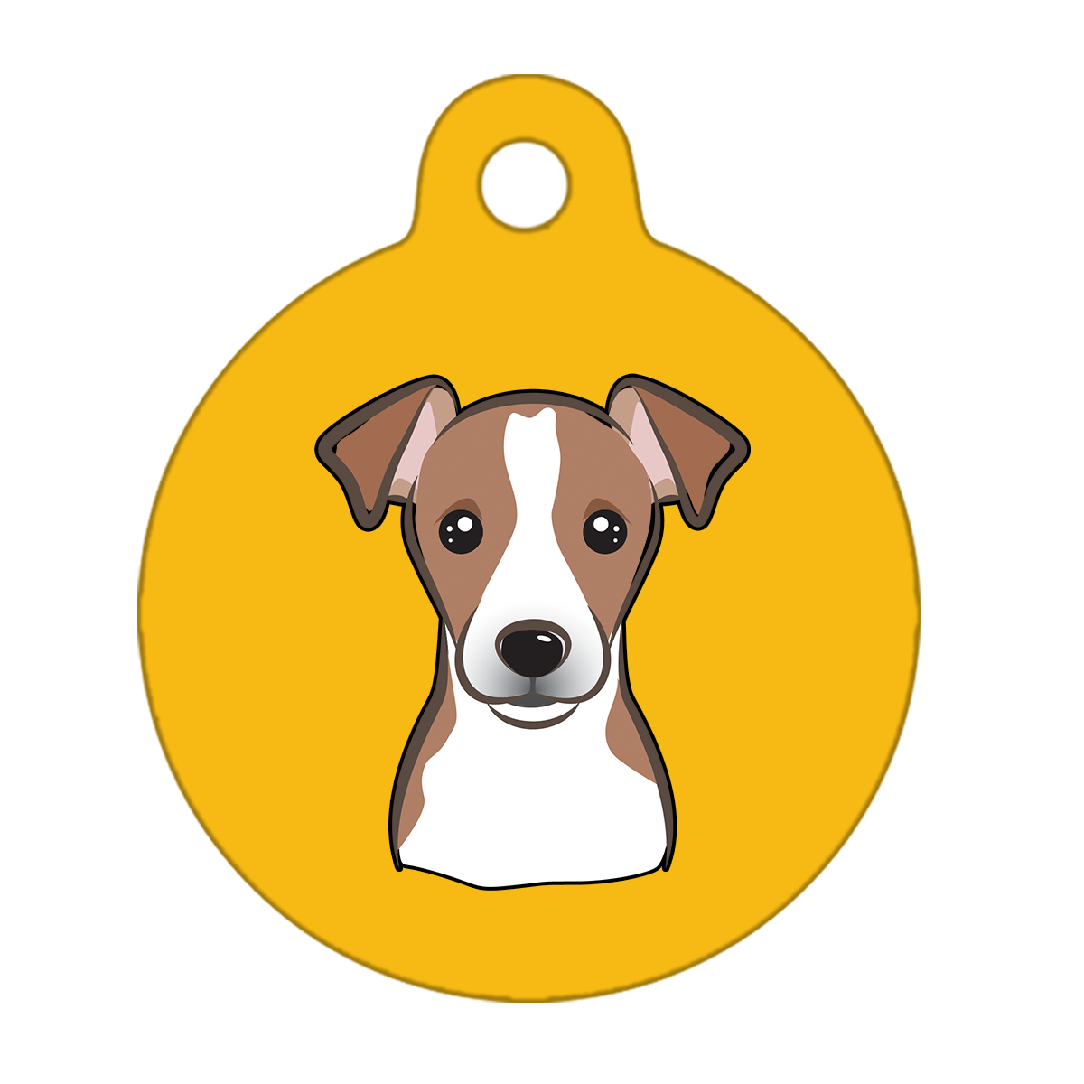 31mm Diameter Medium Size - Jack Russell Design