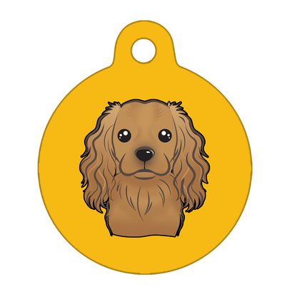 31mm Diameter Medium Size - Cavalier King Charles Spaniel Dog