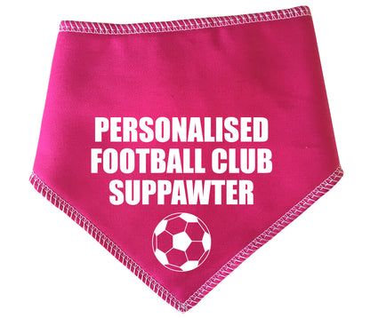 Pink Any Team Football Suppawter Dog Bandana