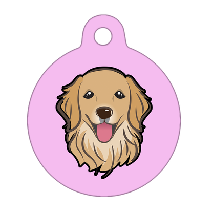 31mm Diameter Medium Size - Golden Retriever