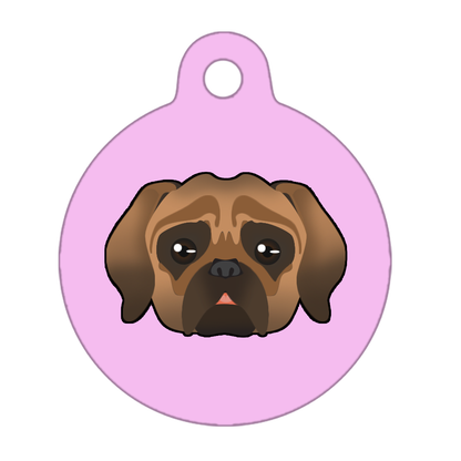 31mm Diameter Medium Size - Puggle Dog