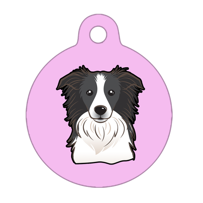 31mm Diameter Medium Size - Border Collie Dog
