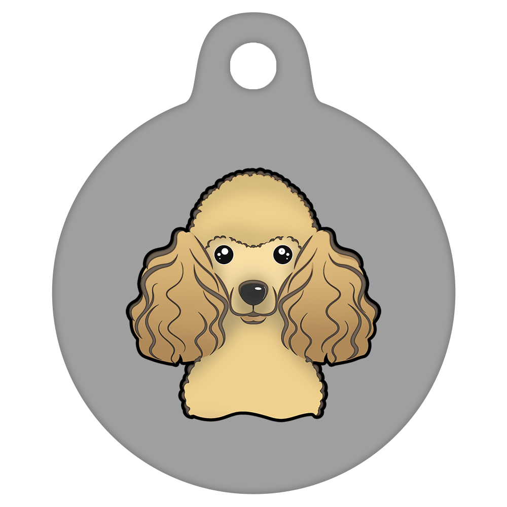 31mm Diameter Medium Size - Poodle Design