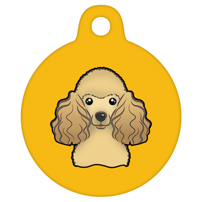 38mm Diameter Large Size - Poodle Design