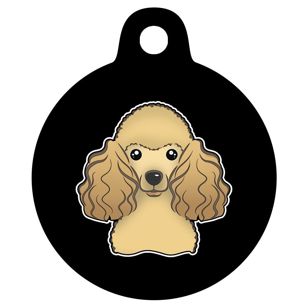 31mm Diameter Medium Size - Poodle Design