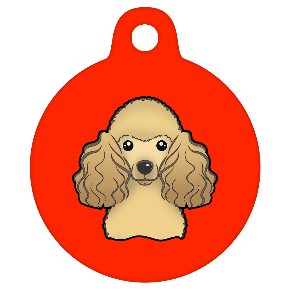 31mm Diameter Medium Size - Poodle Design