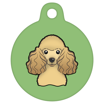 19mm Diameter Tiny Size - Poodle Design