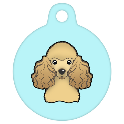 19mm Diameter Tiny Size - Poodle Design