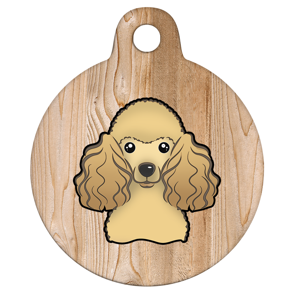 31mm Diameter Medium Size - Poodle Design