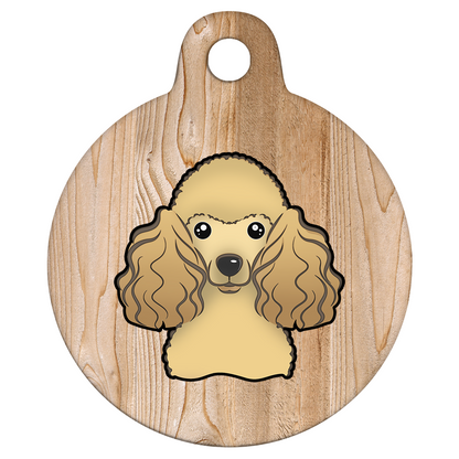 25mm Diameter Small Size - Poodle Design