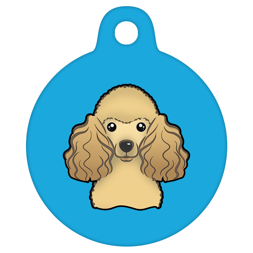 25mm Diameter Small Size - Poodle Design