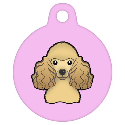 38mm Diameter Large Size - Poodle Design