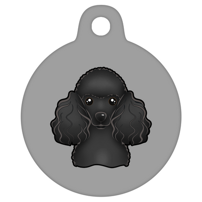 38mm Diameter Large Size - Poodle Design