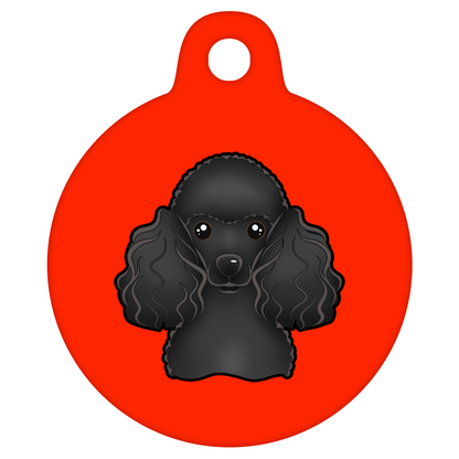 25mm Diameter Small Size - Poodle Design