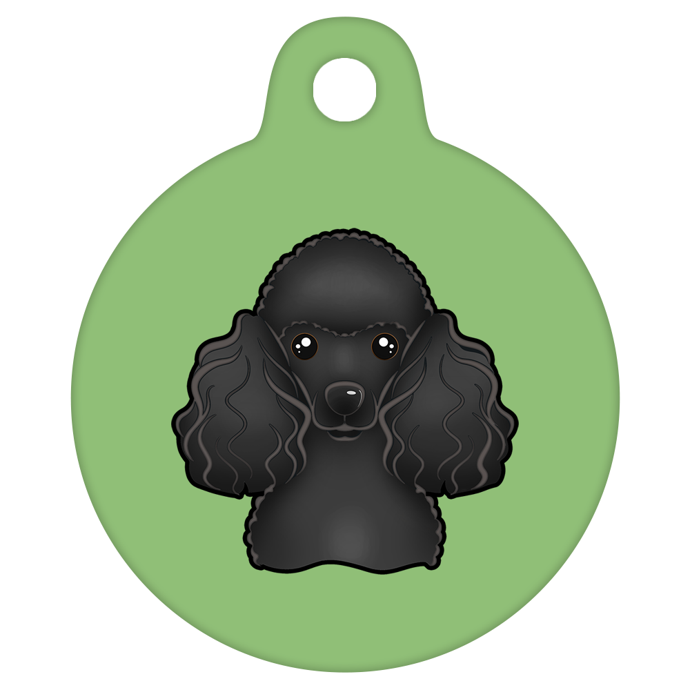 31mm Diameter Medium Size - Poodle Design