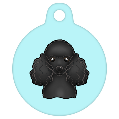 19mm Diameter Tiny Size - Poodle Design