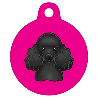 38mm Diameter Large Size - Poodle Design