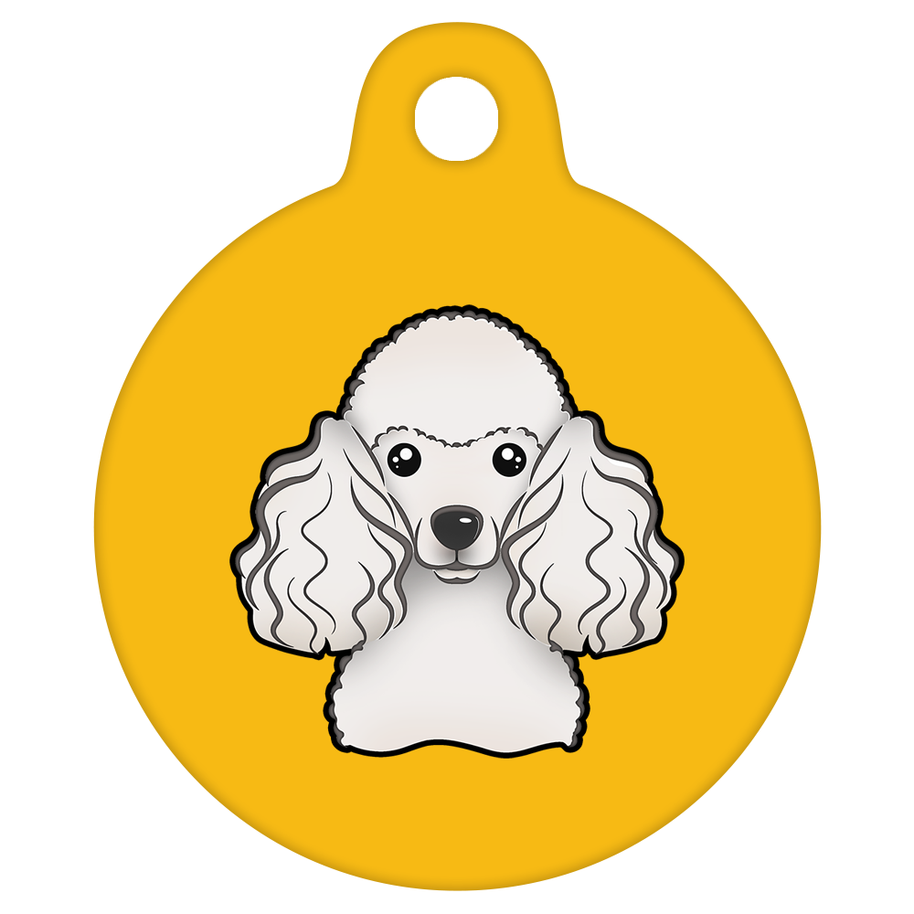 31mm Diameter Medium Size - Poodle Design