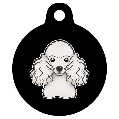 31mm Diameter Medium Size - Poodle Design