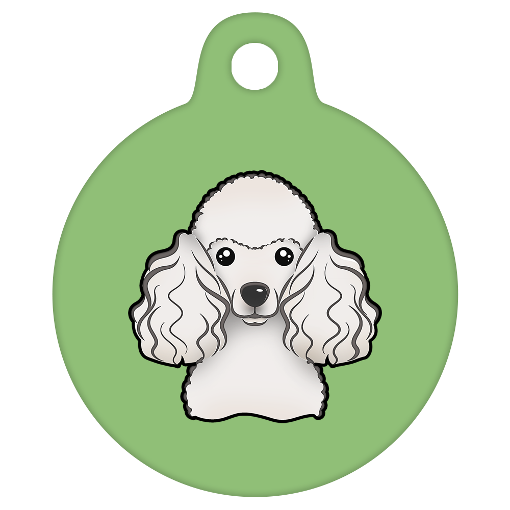 31mm Diameter Medium Size - Poodle Design