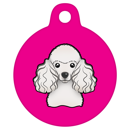 25mm Diameter Small Size - Poodle Design