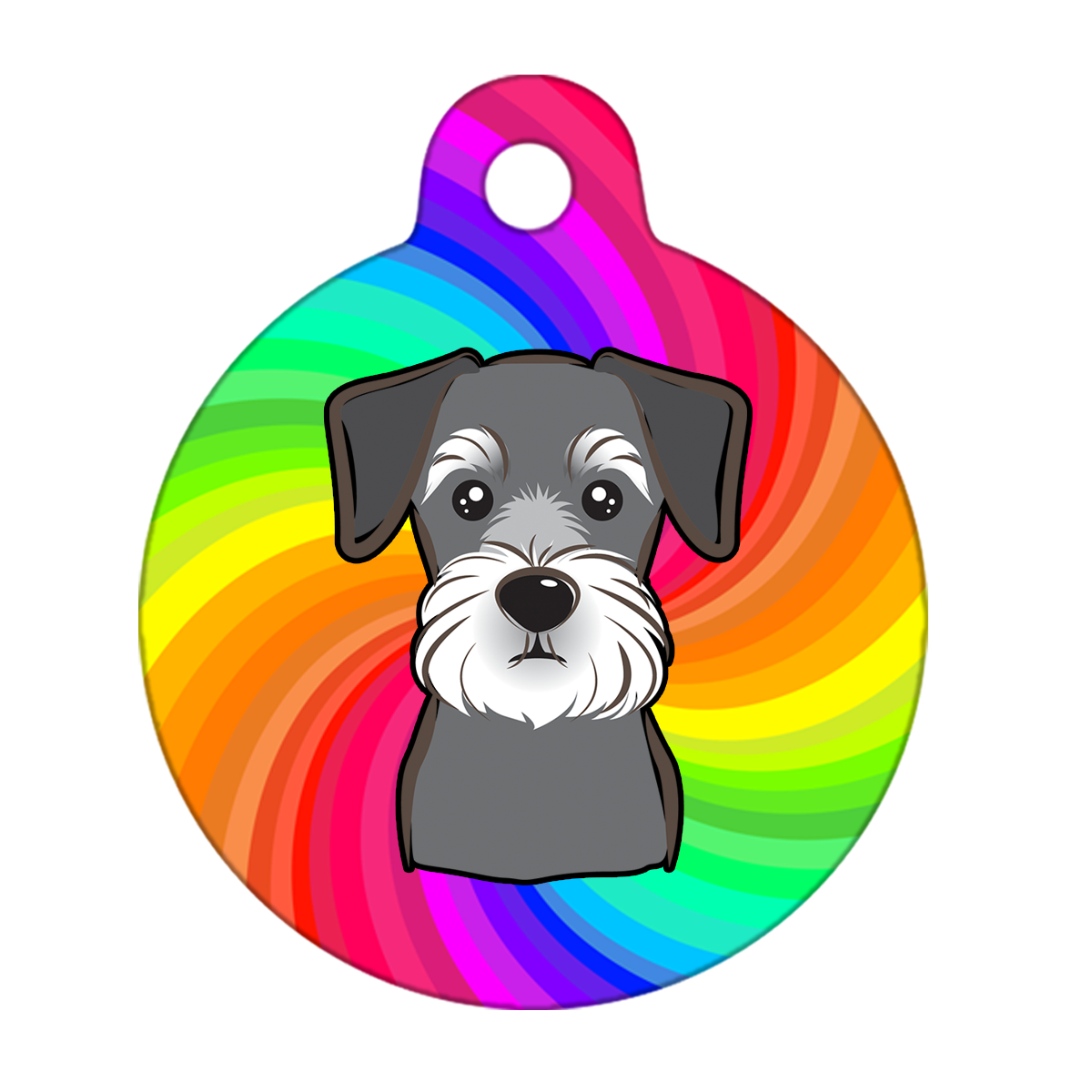 31mm Diameter Medium Size - Schnauzer Dog