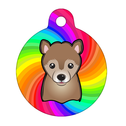 31mm Diameter Medium Size - Shiba Inu Dog