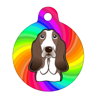 31mm Diameter Medium Size - Basset Hound Dog