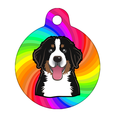 31mm Diameter Medium Size - Bernese Mountain Dog