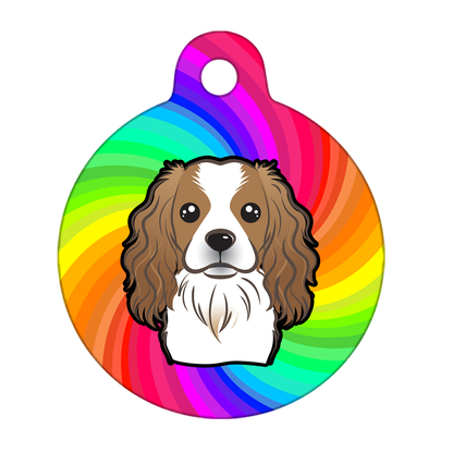 31mm Diameter Medium Size - Cavalier King Charles Spaniel Dog