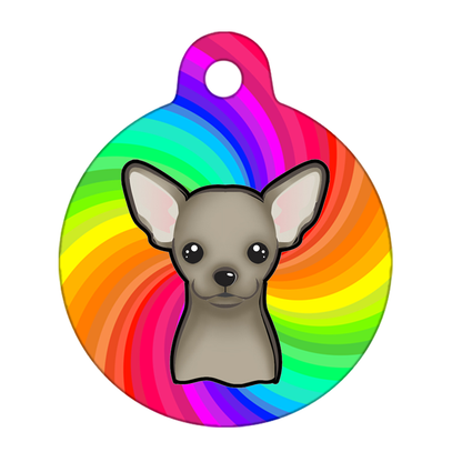 38mm Diameter Large Size - Chihuahua Dog