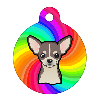 38mm Diameter Large Size - Chihuahua Dog