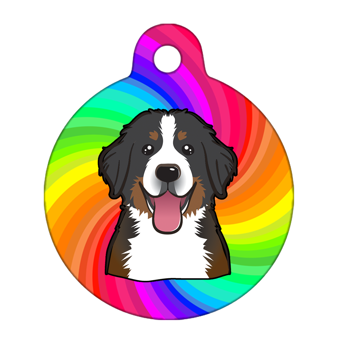 38mm Diameter Large Size - Bernese Mountain Dog