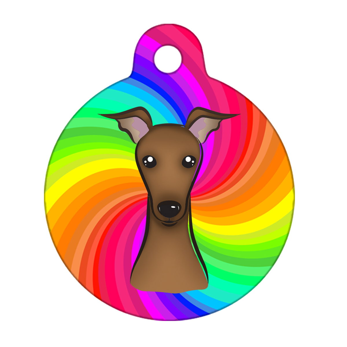 31mm Diameter Medium Size - Greyhound Dog