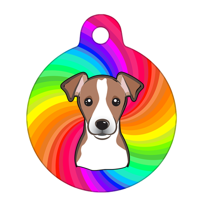19mm Diameter Tiny Size - Jack Russell Design