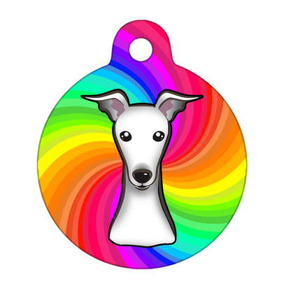 25mm Diameter Small Size - Greyhound Dog