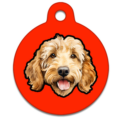 31mm Diameter Medium Size - Doodle Dog