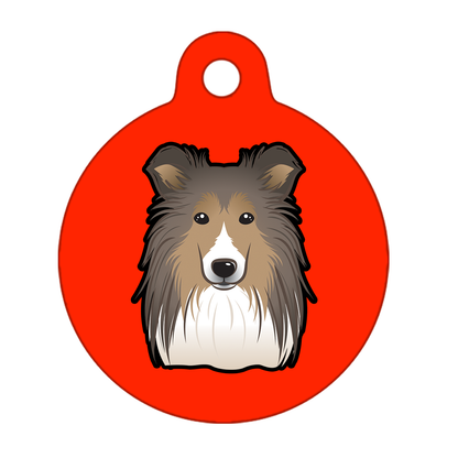 31mm Diameter Medium Size - Shetland Dog