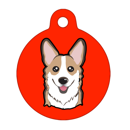 31mm Diameter Medium Size - Corgi Dog