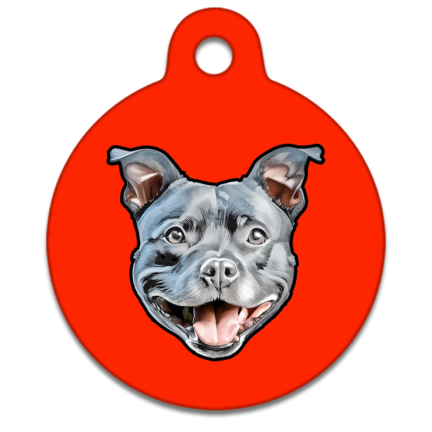 25mm Diameter Small Size - Staffie Dog