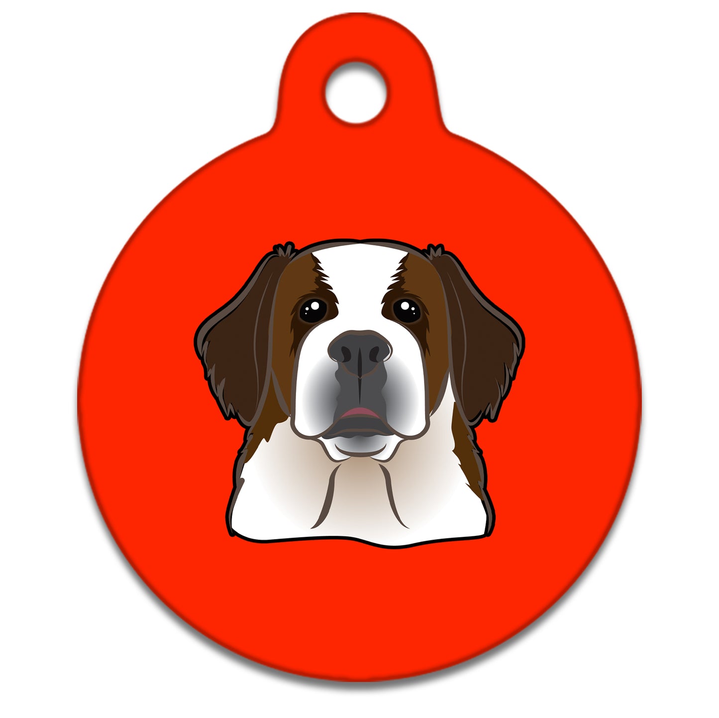 19mm Diameter Tiny Size - Saint Bernard Dog